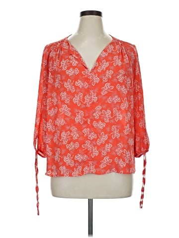 Collective Concepts 3/4 Sleeve Blouse (view 1)