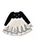 Rare Editions 100% Polyester Ivory Dress 12-18 MO / 18 MO - photo 1