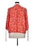 Collective Concepts 100% Polyester Orange 3/4 Sleeve Blouse Size XL - photo 2