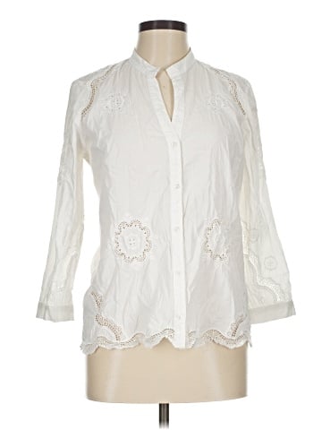 Johnny Was 3/4 Sleeve Blouse (view 1)