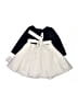 Rare Editions 100% Polyester Ivory Dress 12-18 MO / 18 MO - photo 2