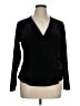 Halogen Black Pullover Sweater Size XL - photo 1