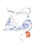 Cider Print Blue White Swimsuit Top Size XS - photo 1