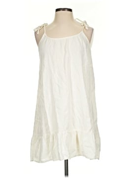 Madewell Lightestspun Tie-Strap Ruffle-Hem Cover-Up Dress (view 1)