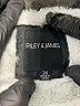Riley + James 100% Polyester Argyle Black Coat Size 3X - photo 6
