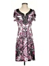 Apt. 9 Paisley Purple Casual Dress Size S - photo 1