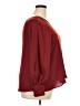 Maurices 100% Polyester Burgundy Long Sleeve Blouse Size XXL - photo 4