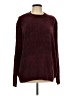 Croft & Barrow Solid Burgundy Pullover Sweater Size L - photo 1