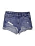 Hollister Blue Denim Shorts Size 5 - photo 1