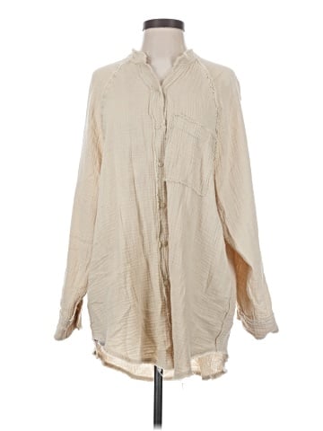 Aerie Long Sleeve Blouse (view 1)