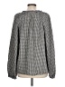 Max Studio Checkered-gingham Black Long Sleeve Blouse Size L - photo 2
