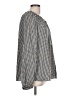 Max Studio Checkered-gingham Black Long Sleeve Blouse Size L - photo 4