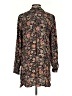 J.Jill 100% Rayon Paisley Black Kimono Size S - photo 2