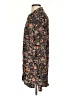 J.Jill 100% Rayon Paisley Black Kimono Size S - photo 5