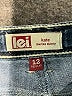 L.e.i. Chevron-herringbone Blue Jeans Size 12 - photo 7