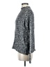 St. John's Bay Tweed Gray Turtleneck Sweater Size M - photo 5