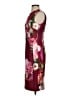 Calvin Klein Floral Burgundy Cocktail Dress Size 4 - photo 5