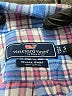 Vineyard Vines 100% Cotton Plaid Blue Long Sleeve Button-Down Shirt Size 8 - 10 - photo 3