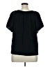 Old Navy 100% Cotton Black Short Sleeve Blouse Size XL - photo 2