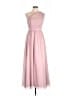 Alfred Angelo 100% Polyester Pink Cocktail Dress Size 10 - photo 1