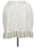 Dolan Animal Print Ivory Casual Skirt Size 2X - photo 2