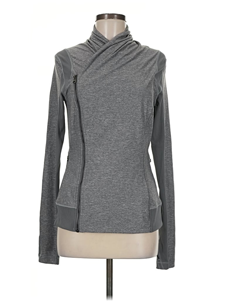 Pre-owned Lululemon Athletica Jacket In Gray