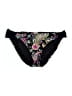 Red Camel Paisley Black Swimsuit Bottoms Size M - photo 1