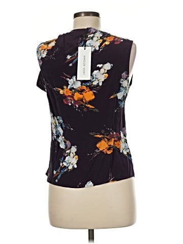 Amour Vert Sleeveless Silk Top (view 2)