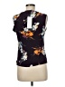 Amour Vert 100% Silk Black Sleeveless Silk Top Size M - photo 2