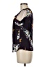 Amour Vert 100% Silk Black Sleeveless Silk Top Size M - photo 5