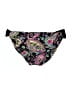 Red Camel Paisley Black Swimsuit Bottoms Size M - photo 2