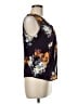 Amour Vert 100% Silk Black Sleeveless Silk Top Size M - photo 4