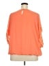 Maurices 100% Polyester Orange 3/4 Sleeve Top Size XXL - photo 2