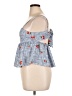 Unbranded Blue Sleeveless Top Size XL - photo 5