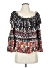 Billabong 100% Rayon Black 3/4 Sleeve Blouse Size S - photo 1