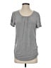 Ekouaer Gray Short Sleeve Top Size S - photo 1