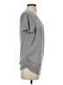 Ekouaer Gray Short Sleeve Top Size S - photo 4