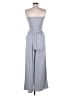 Zenana Solid Gray Jumpsuit Size M - photo 2