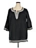 Ellos 100% Polyester Gray Casual Dress Size 22 - photo 1