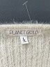 Planet Gold Ivory Pullover Sweater Size L - photo 7