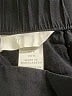 H&M 100% Viscose Solid Black Shorts Size 4 - photo 3