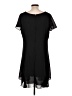 Onyx Nite 100% Polyester Solid Black Casual Dress Size L (estimated) - photo 2
