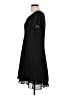 Onyx Nite 100% Polyester Solid Black Casual Dress Size L (estimated) - photo 5