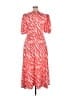 Commense Print Red Casual Dress Size XL - photo 2