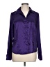 George Purple Long Sleeve Blouse Size L - photo 1