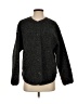 Uniqlo 100% Polyester Tweed Black Cardigan Size S - photo 1