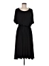 Amour Vert Solid Black Casual Dress Size M - photo 1