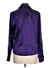 George Purple Long Sleeve Blouse Size L - photo 2