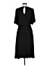 Amour Vert Solid Black Casual Dress Size M - photo 2