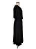 Amour Vert Solid Black Casual Dress Size M - photo 4